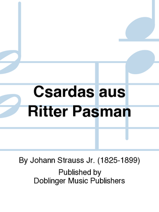 Csardas aus Ritter Pasman