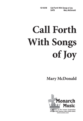 Book cover for Call Forth with Songs of Joy