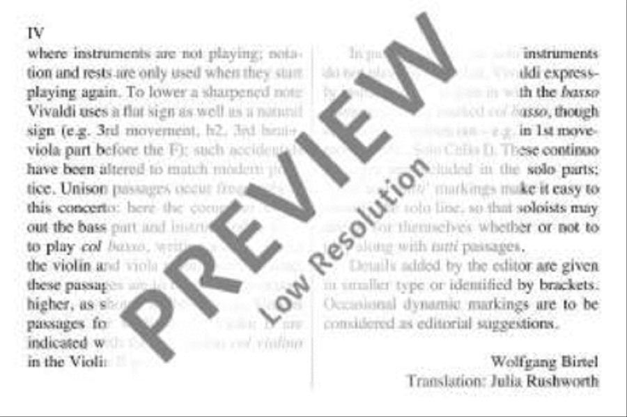 Concerto G minor String Orchestra scores gallery preview page 5