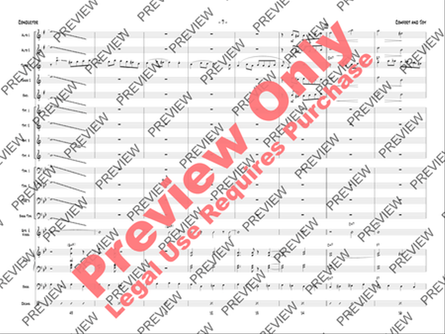 Comfort and Joy Comfort and Joy Jazz Ensemble scores gallery preview page 10