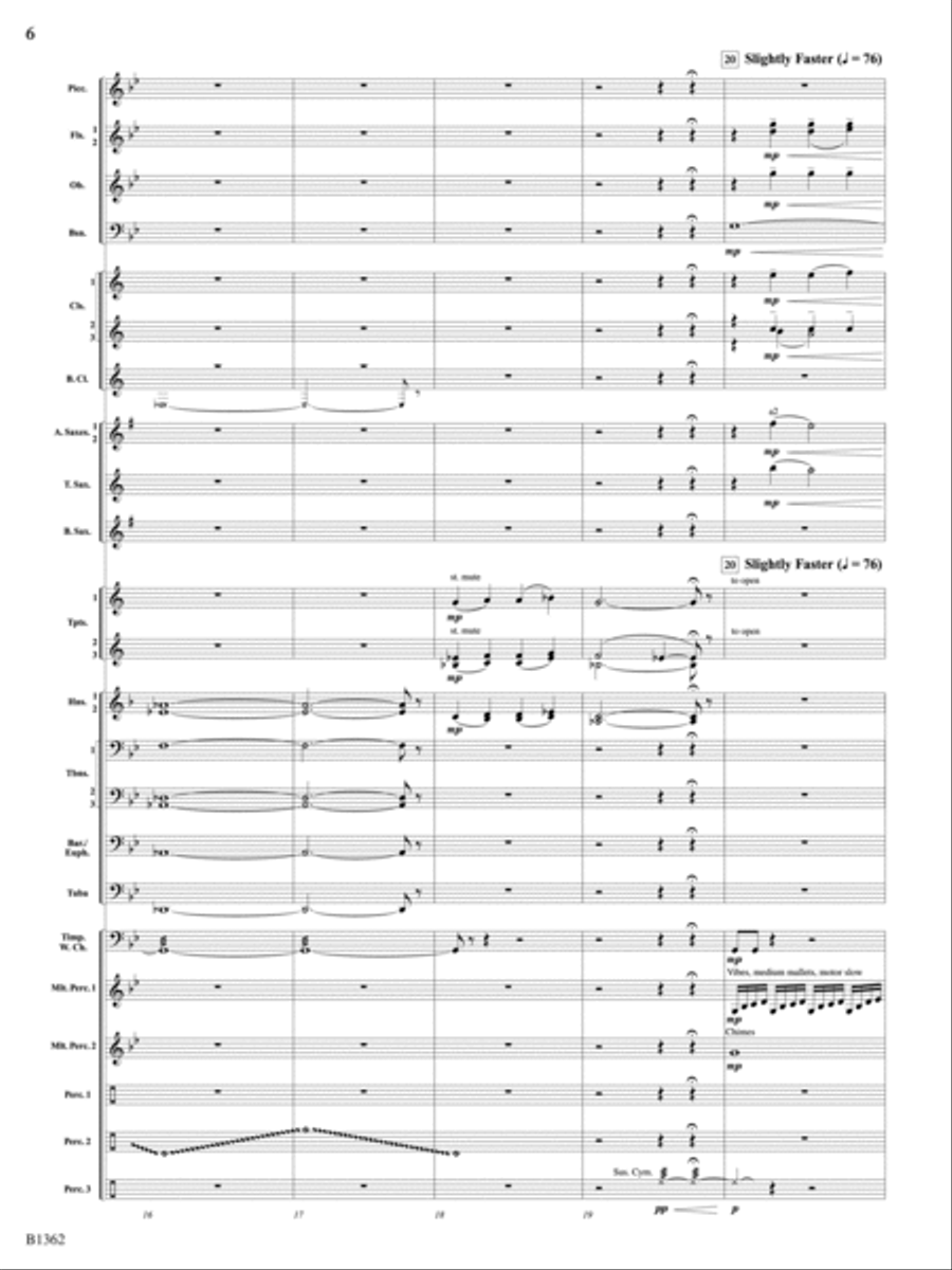 Rituals: Score Concert Band scores gallery preview page 6