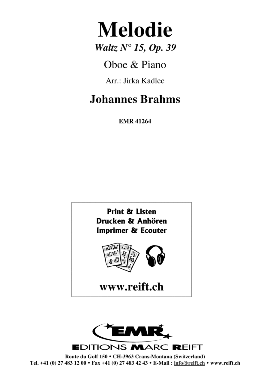 Melodie Piano Accompaniment scores gallery preview page 1