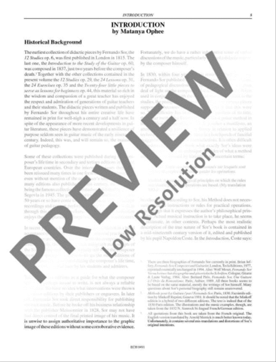 The Complete Studies Classical Guitar scores gallery preview page 6
