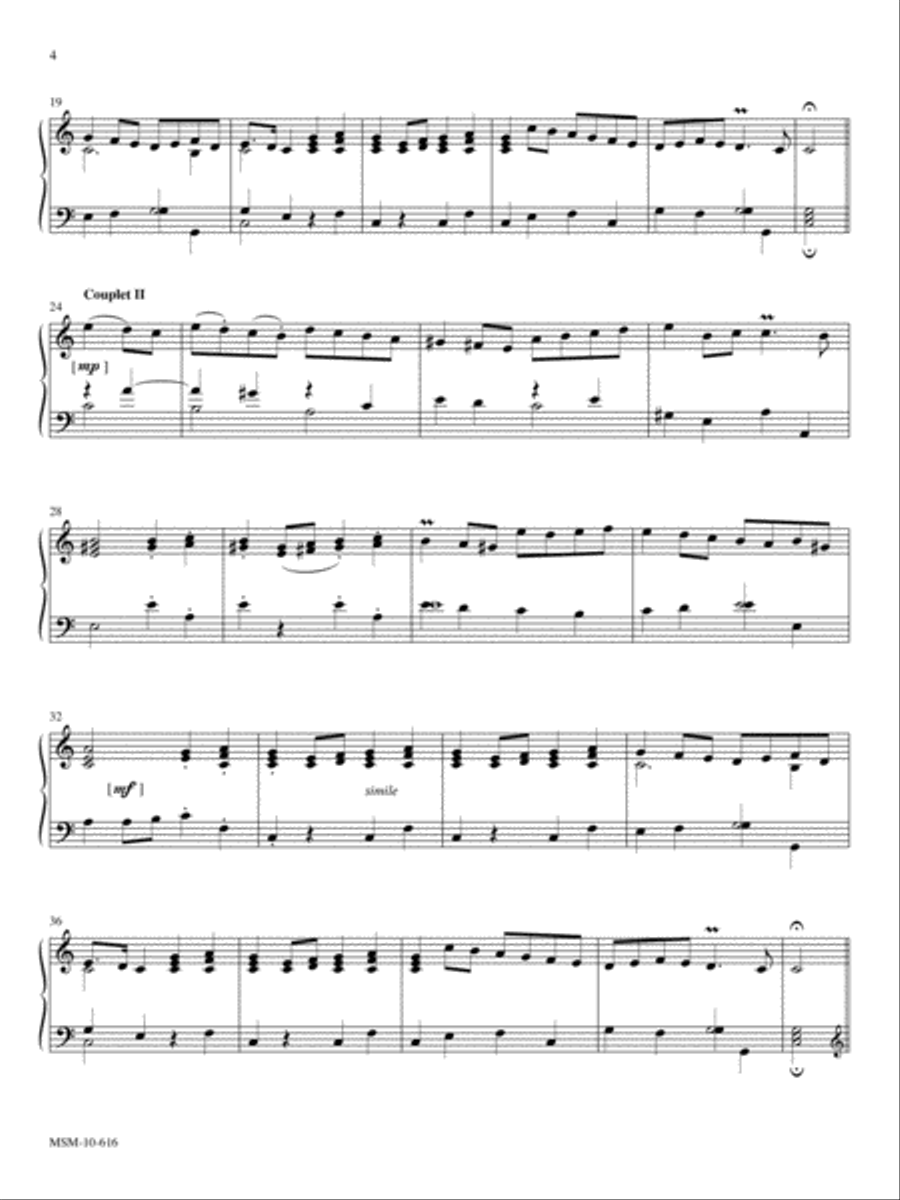 Rondeau in C Rondeau in C Organ scores gallery preview page 2