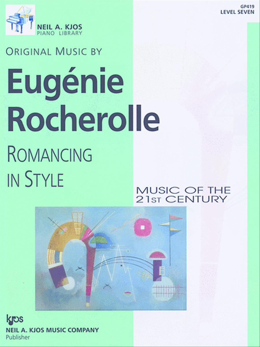 Romancing in Style, Music of the 21st Century Level 7 Piano Solo scores gallery preview page 1