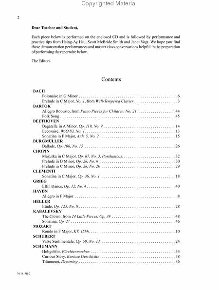 Master Class Repertoire & Conversations - Vol. 4