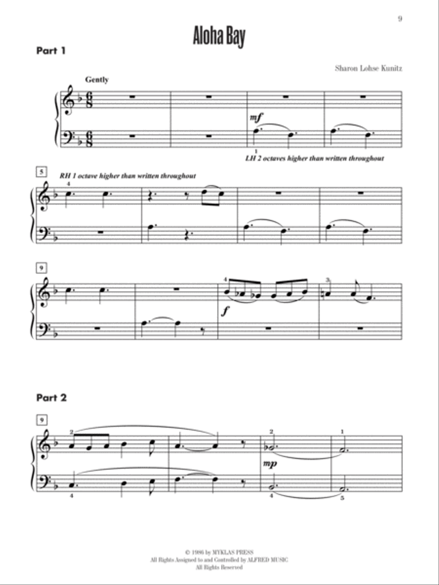 Contest Winners for Three, Book 2 Small Ensemble scores gallery preview page 3