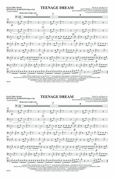 Teenage Dream: Electric Bass