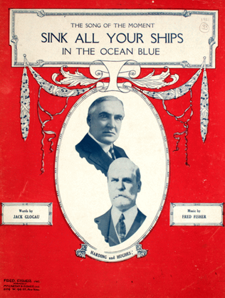 Book cover for Sink All Your Ships in the Ocean Blue. The Song of the Moment