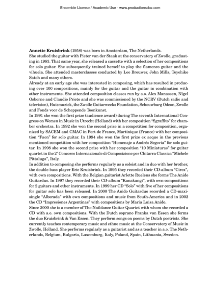 Railaway Guitar Ensemble scores gallery preview page 2