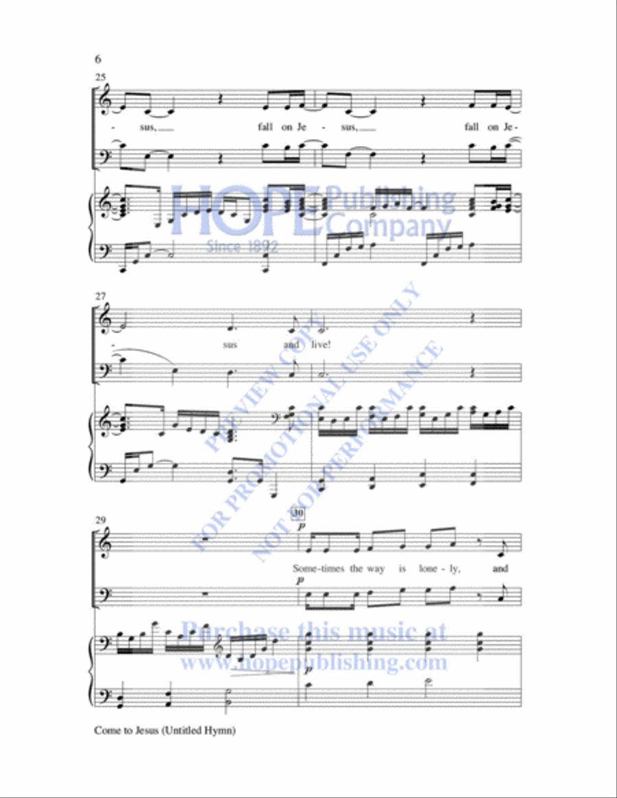 Essential Two-Part Chorals by Mark Hayes, Vol. 1 2-Part scores gallery preview page 11