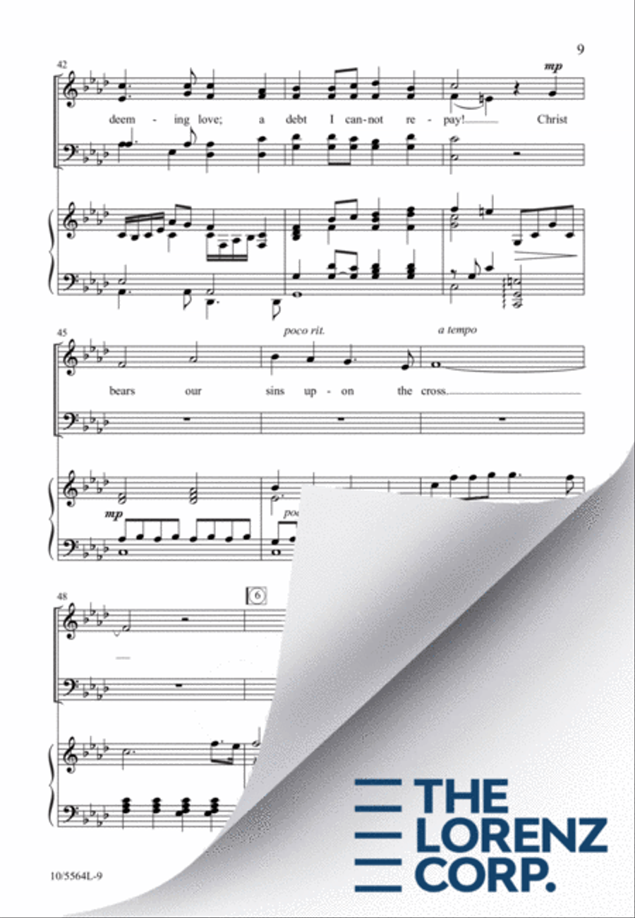 On the Cross On the Cross 4-Part scores gallery preview page 10