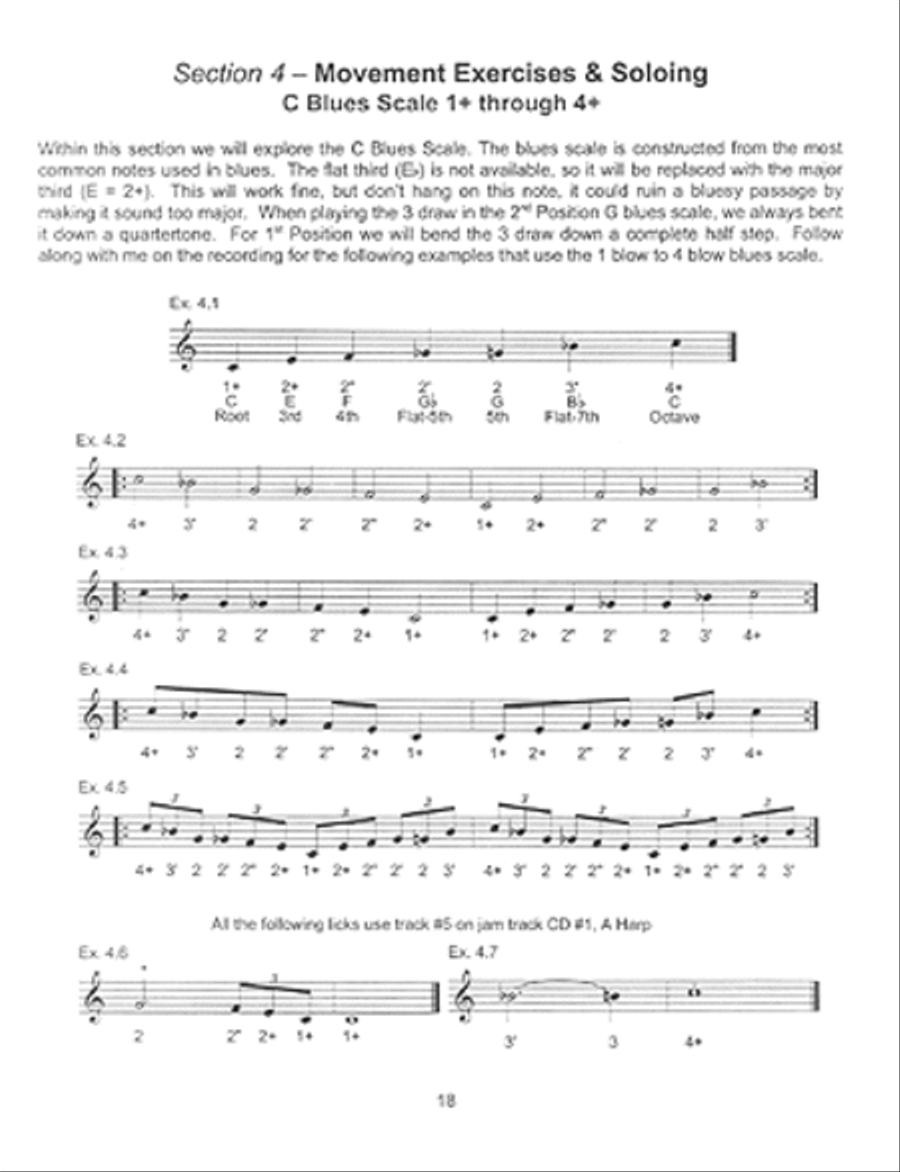 Exploring 1st Position Harmonica scores gallery preview page 2