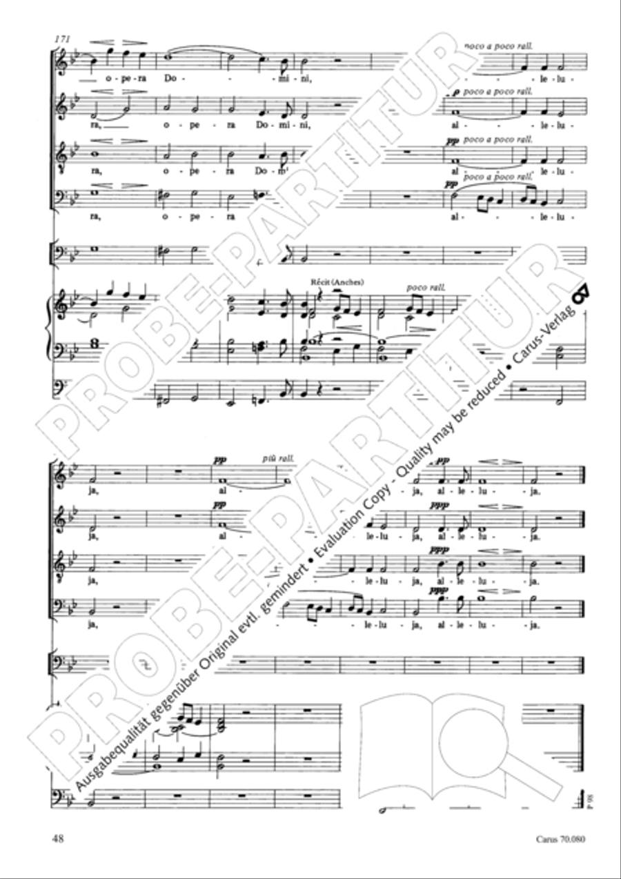 Five Short Sacred Compositions (Funf kleinere Kirchenwerke) Score scores gallery preview page 62