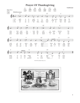 Prayer Of Thanksgiving (from The Daily Ukulele) (arr. Liz and Jim Beloff)