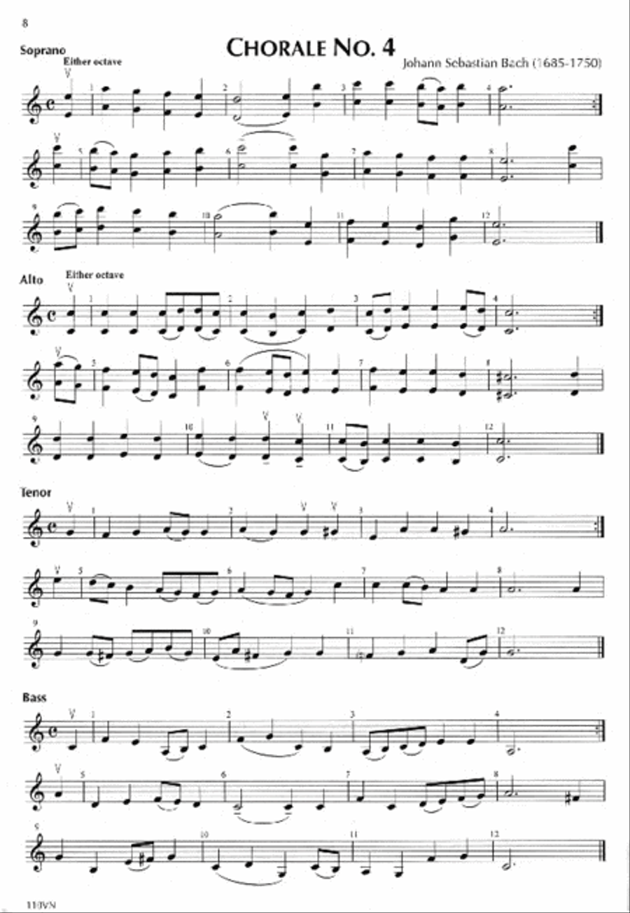 Bach and Before For Strings - Violin Chamber Orchestra scores gallery preview page 2