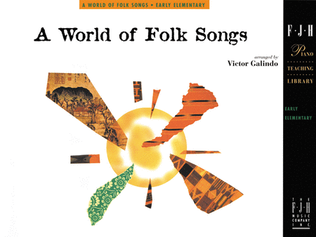 Book cover for A World of Folk Songs, Book 1