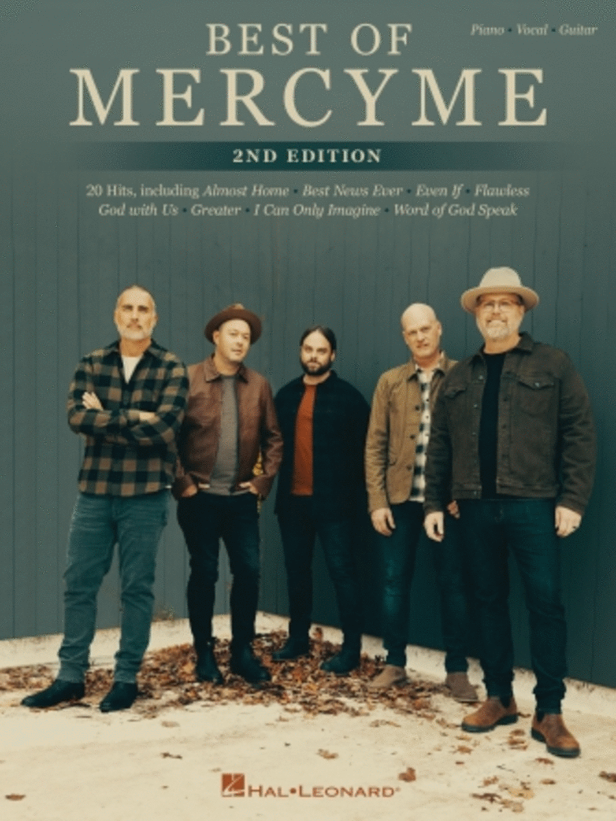MercyMe : Sheet music books