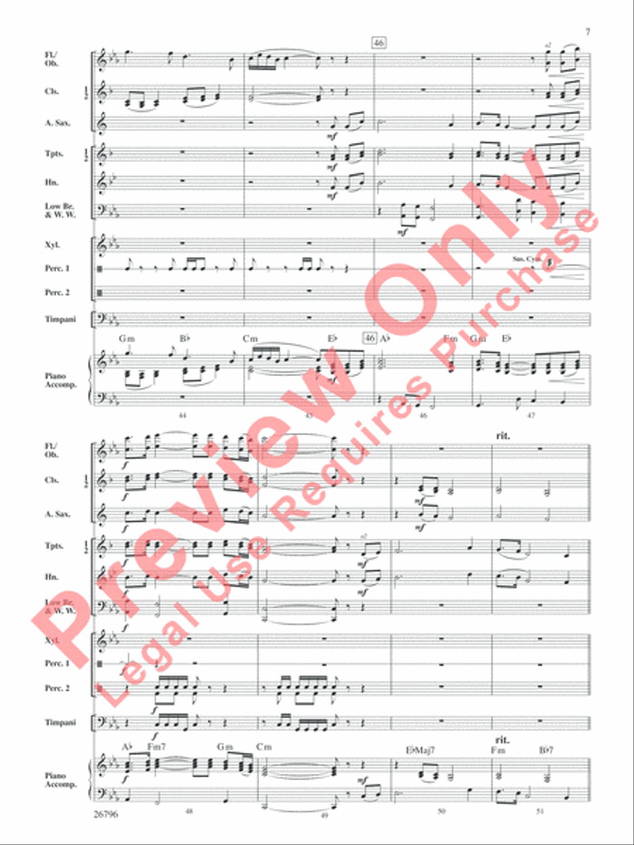 Temple of Sinawava Concert Band scores gallery preview page 8