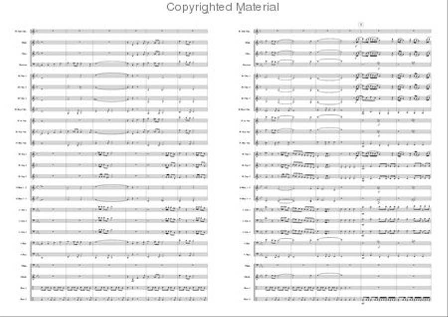 Dancing Ebony Concert Band scores gallery preview page 8