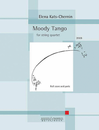 Book cover for Moody Tango For String Quartet Sc/pts