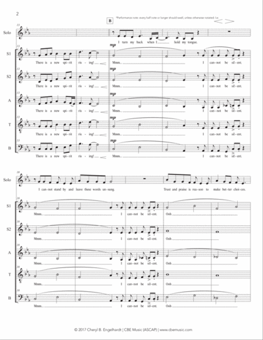 The Listening Divisi scores gallery preview page 6