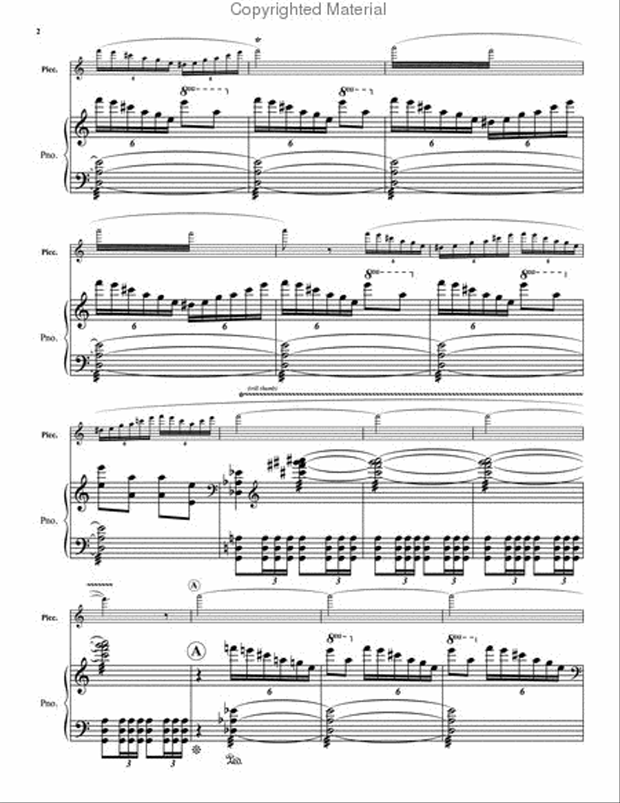 Concerto for Piccolo Piccolo scores gallery preview page 3