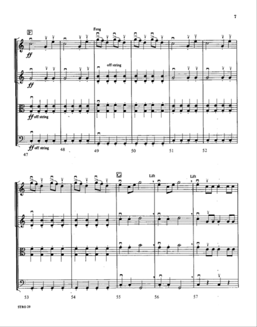 Der Freischutz: Chorus of the Huntsmen Choir scores gallery preview page 6