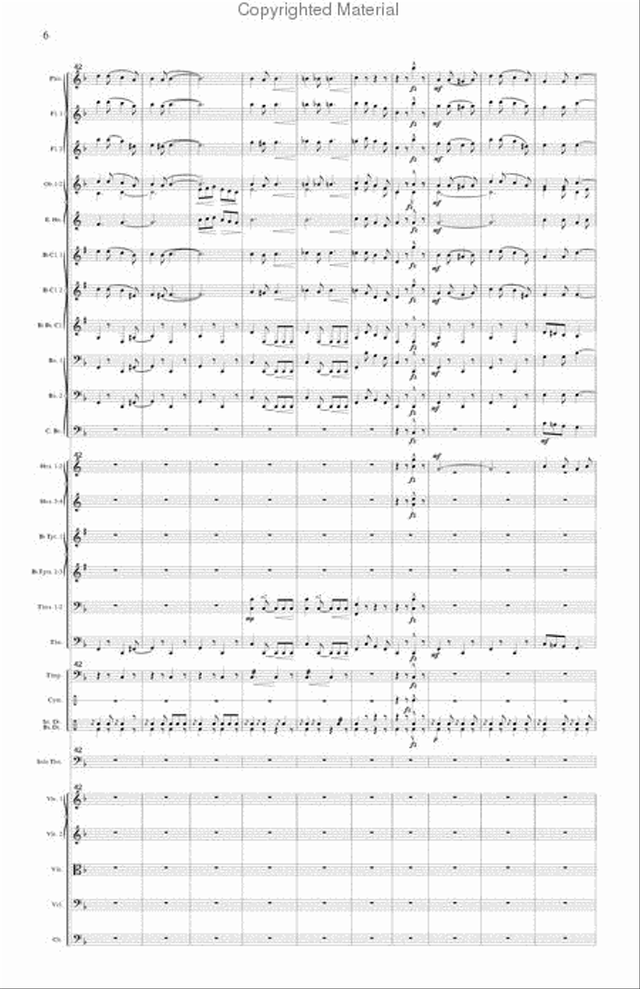 Seventy-Six Trombones (trombone and orchestra) Orchestra scores gallery preview page 7