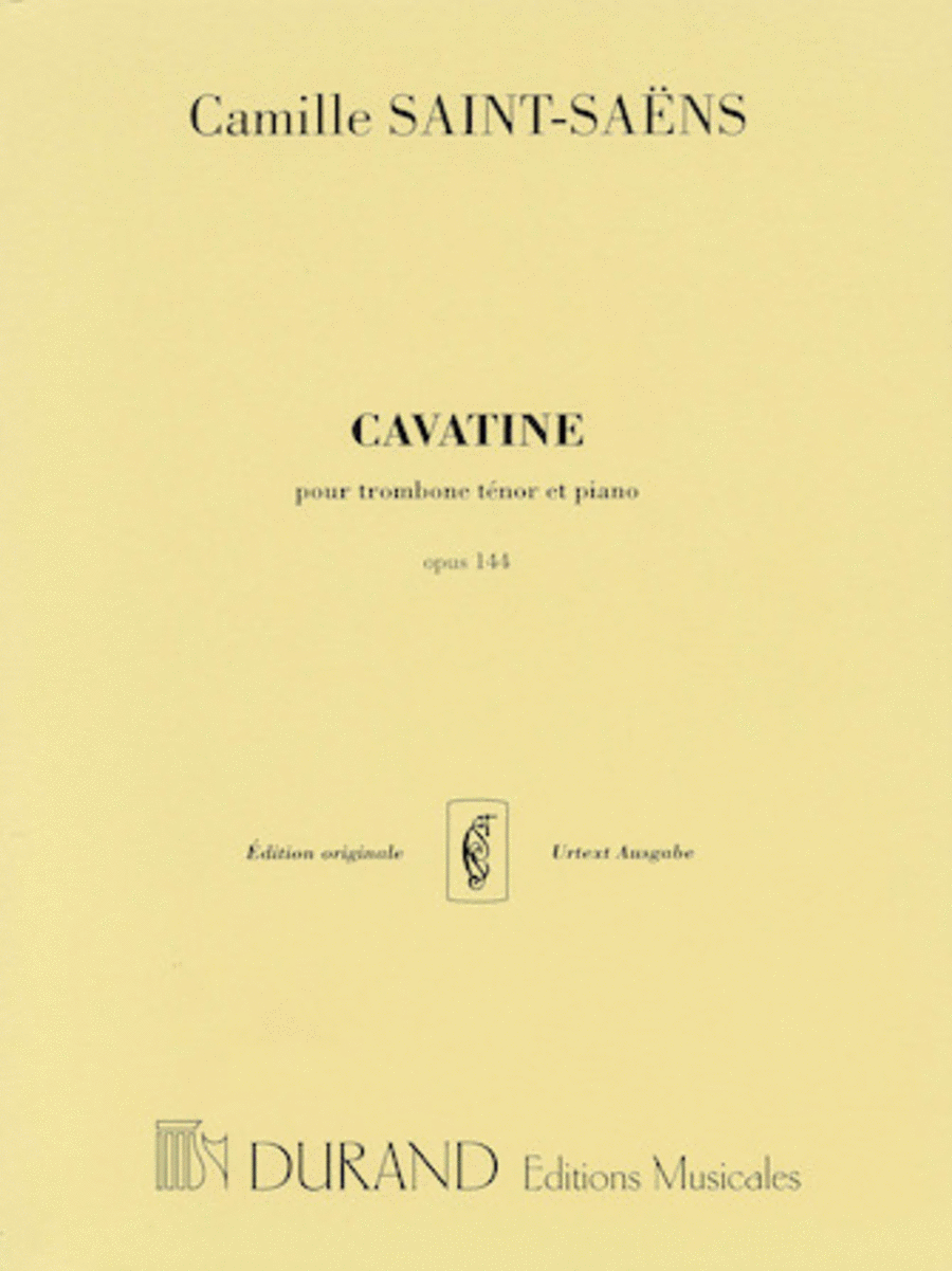 Cavatine, Op. 144 (Cavatina)