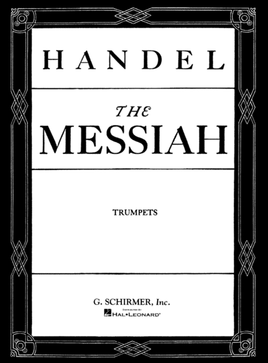Messiah (Oratorio, 1741) Choir scores gallery preview page 1