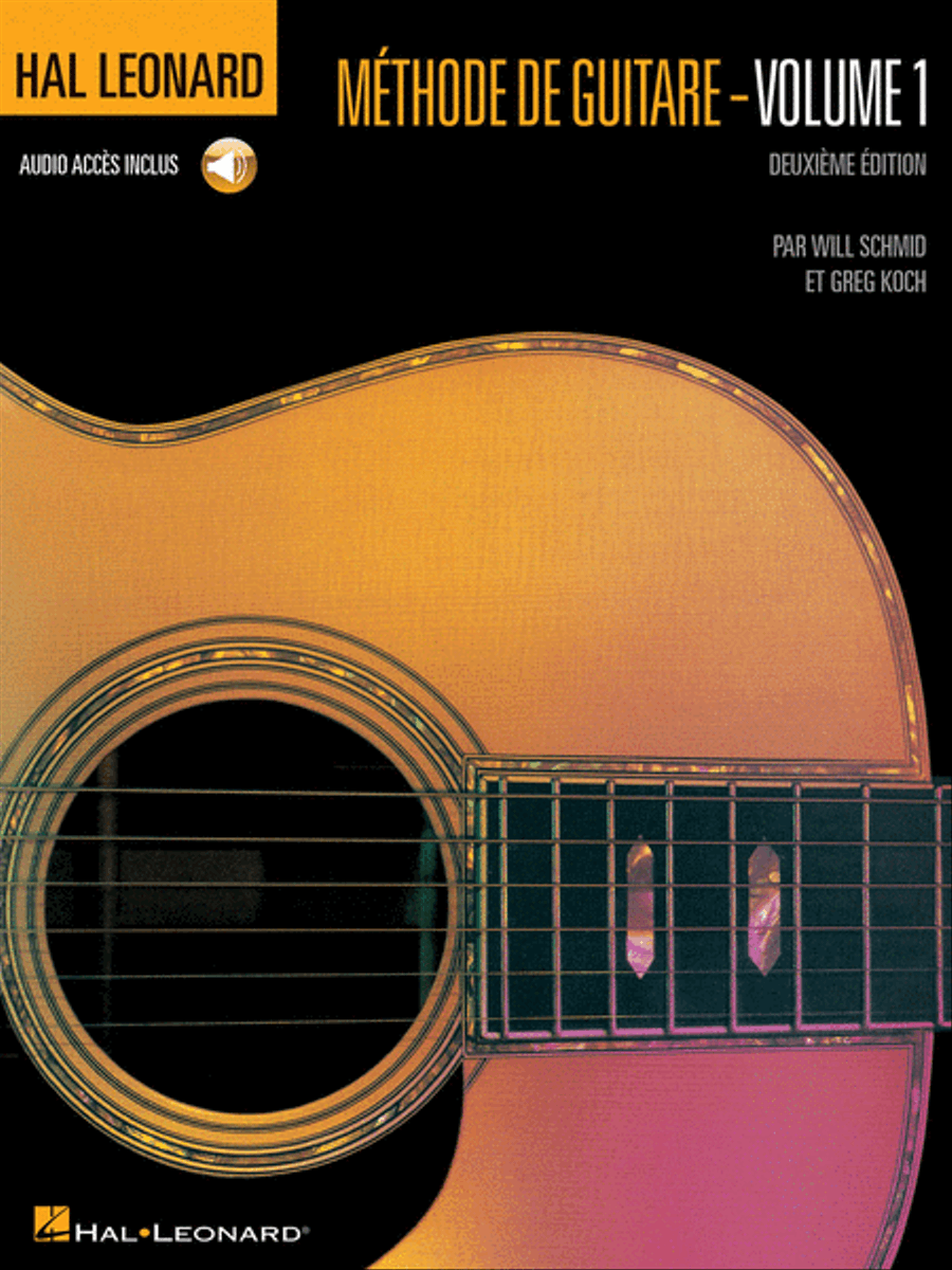 French Edition: Hal Leonard Méthode de Guitare – Volume 1 Deuxième Edition Guitar scores gallery preview page 1