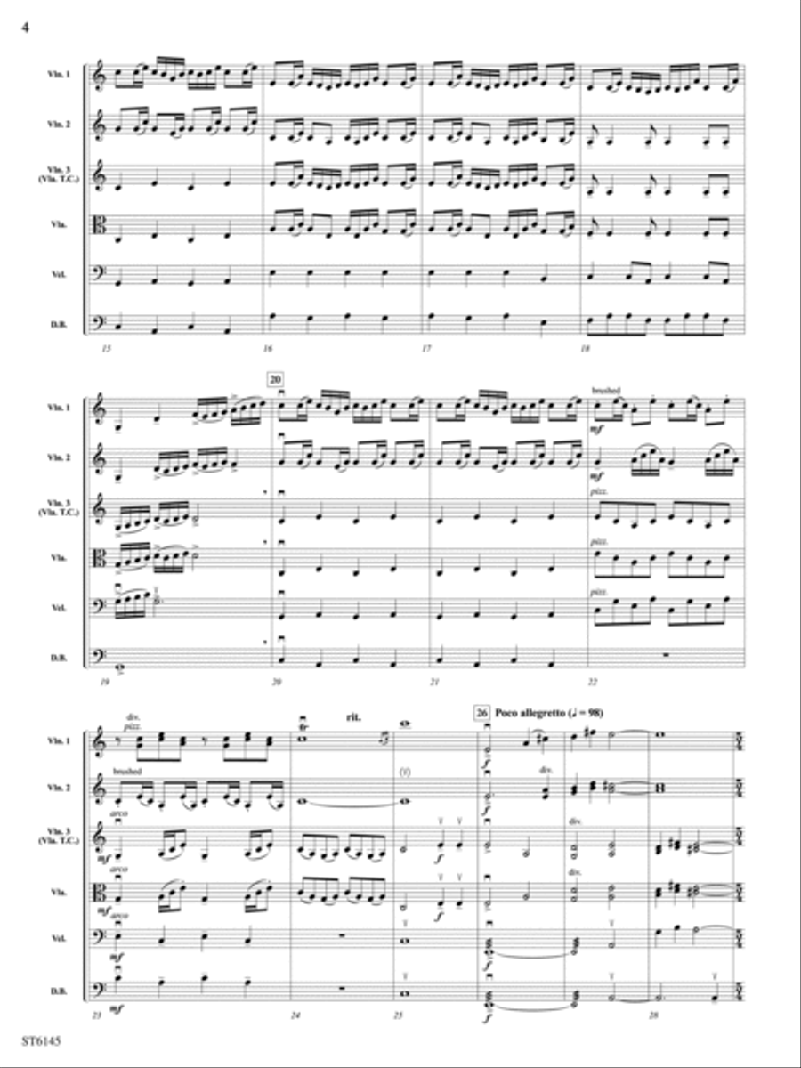 Equuleus: Score String Orchestra scores gallery preview page 4
