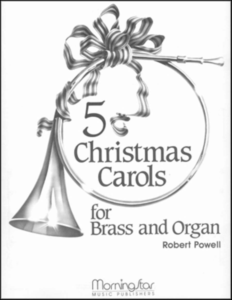 Five Christmas Carols for Brass and Organ Organ scores gallery preview page 1