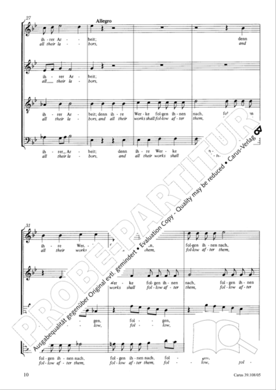My longing is unbounded (Herzlich tut mich verlangen) TB scores gallery preview page 11