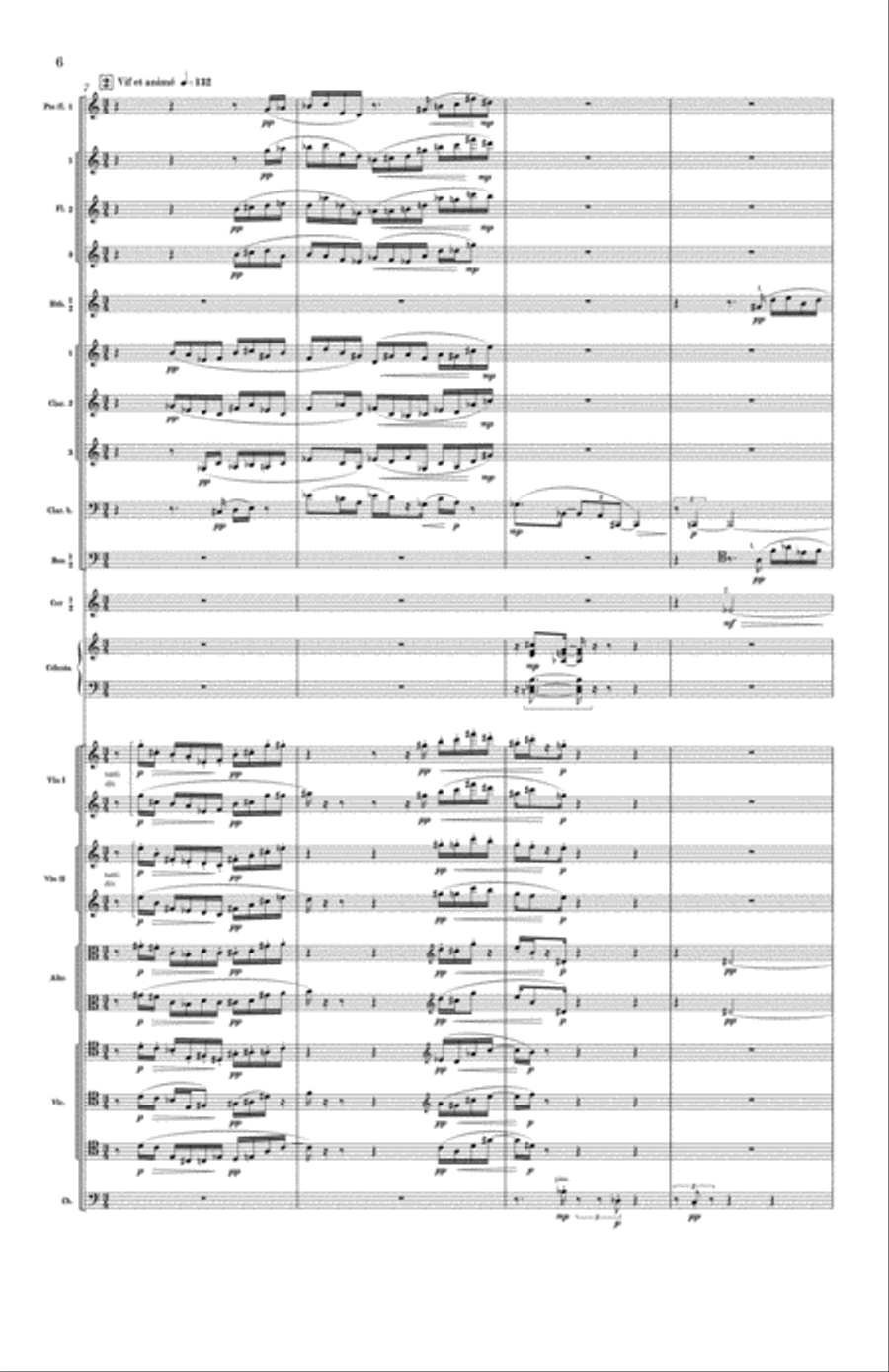 Il faut inventer la terre Orchestra scores gallery preview page 6