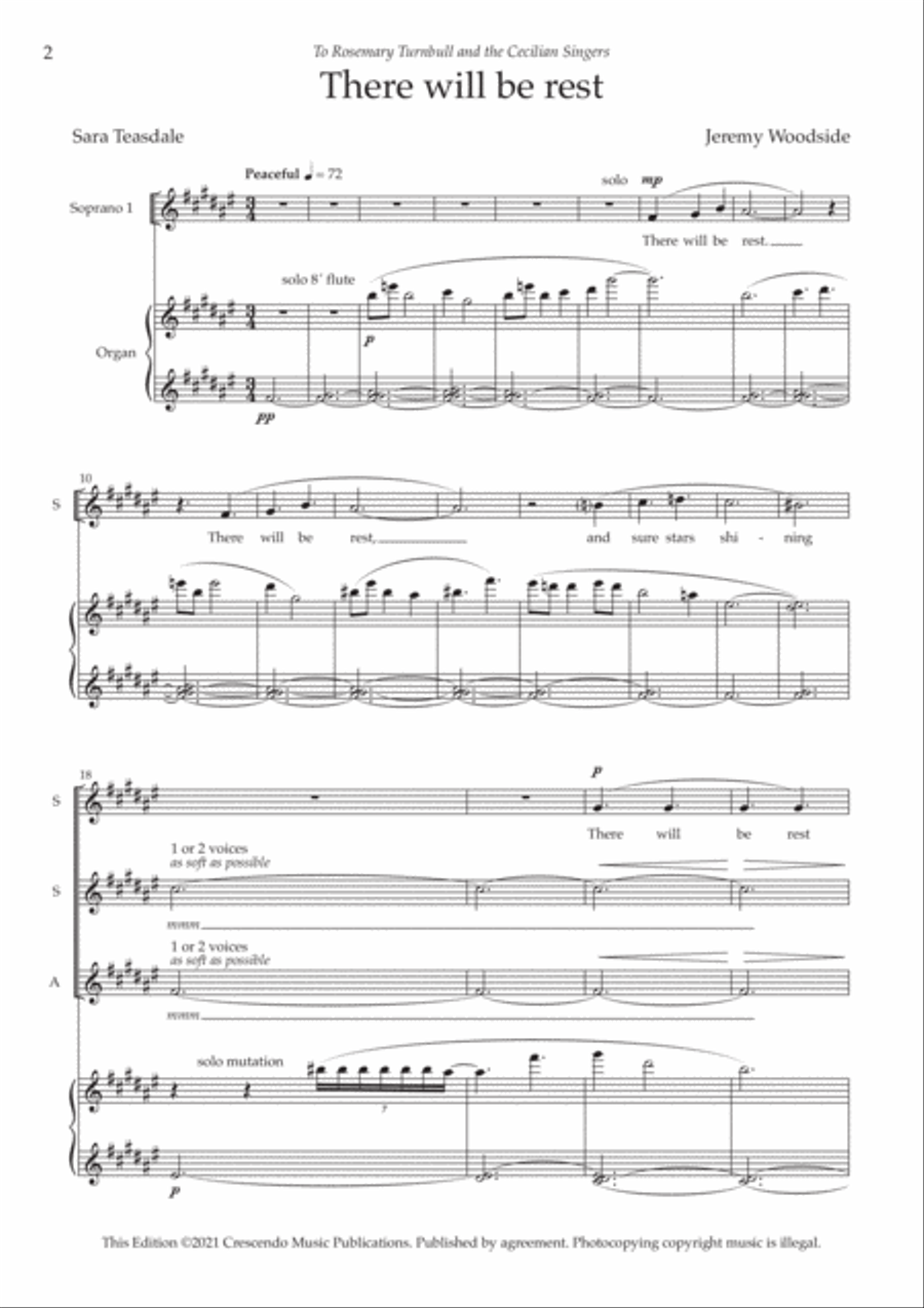There will be rest SSA scores gallery preview page 2