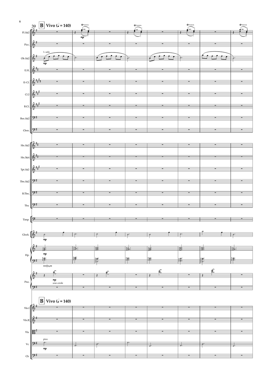 Planetarium - Score Only Full Orchestra scores gallery preview page 6