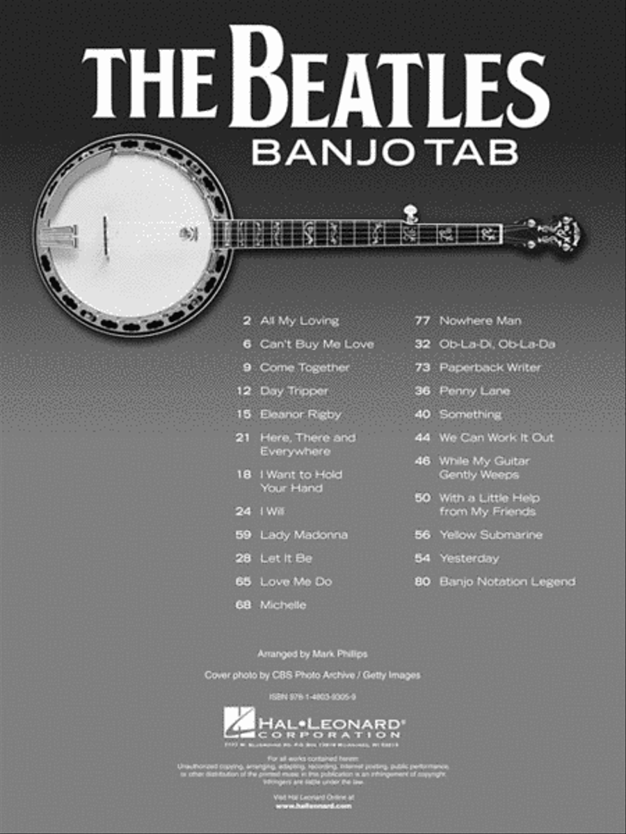 The Beatles Banjo Tab