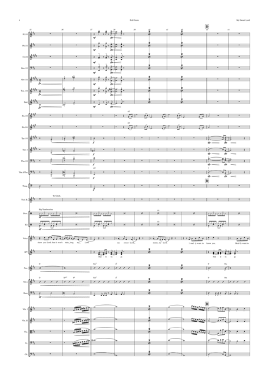 My Sweet Lord Full Orchestra scores gallery preview page 4