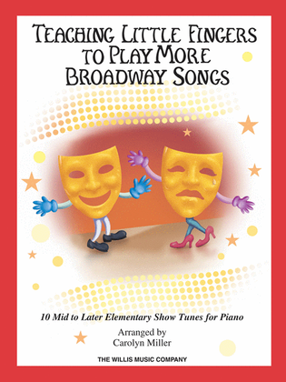 Book cover for Teaching Little Fingers to Play More Broadway Songs