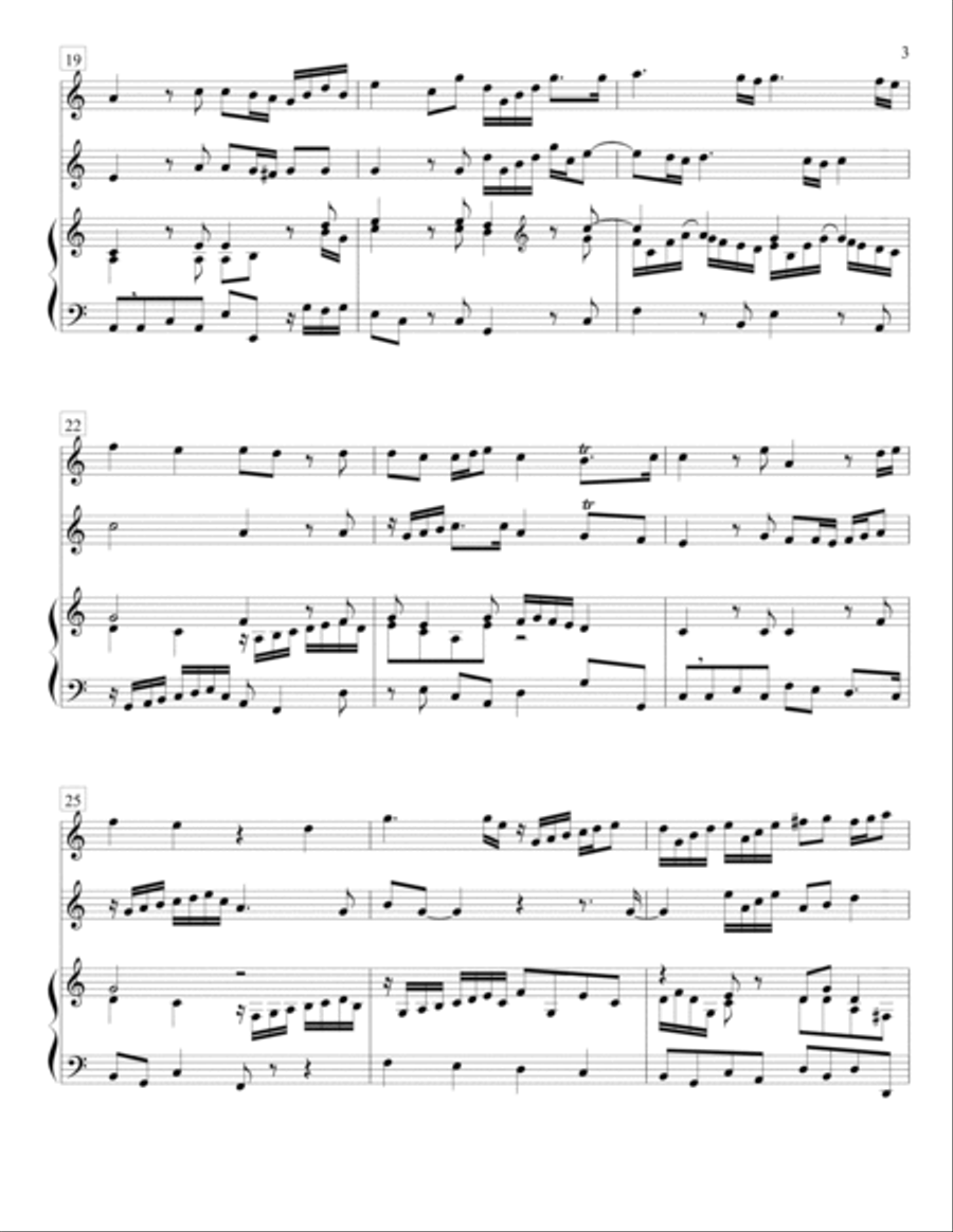 Fantasia (from a fragment by JS Bach) Small Ensemble scores gallery preview page 4