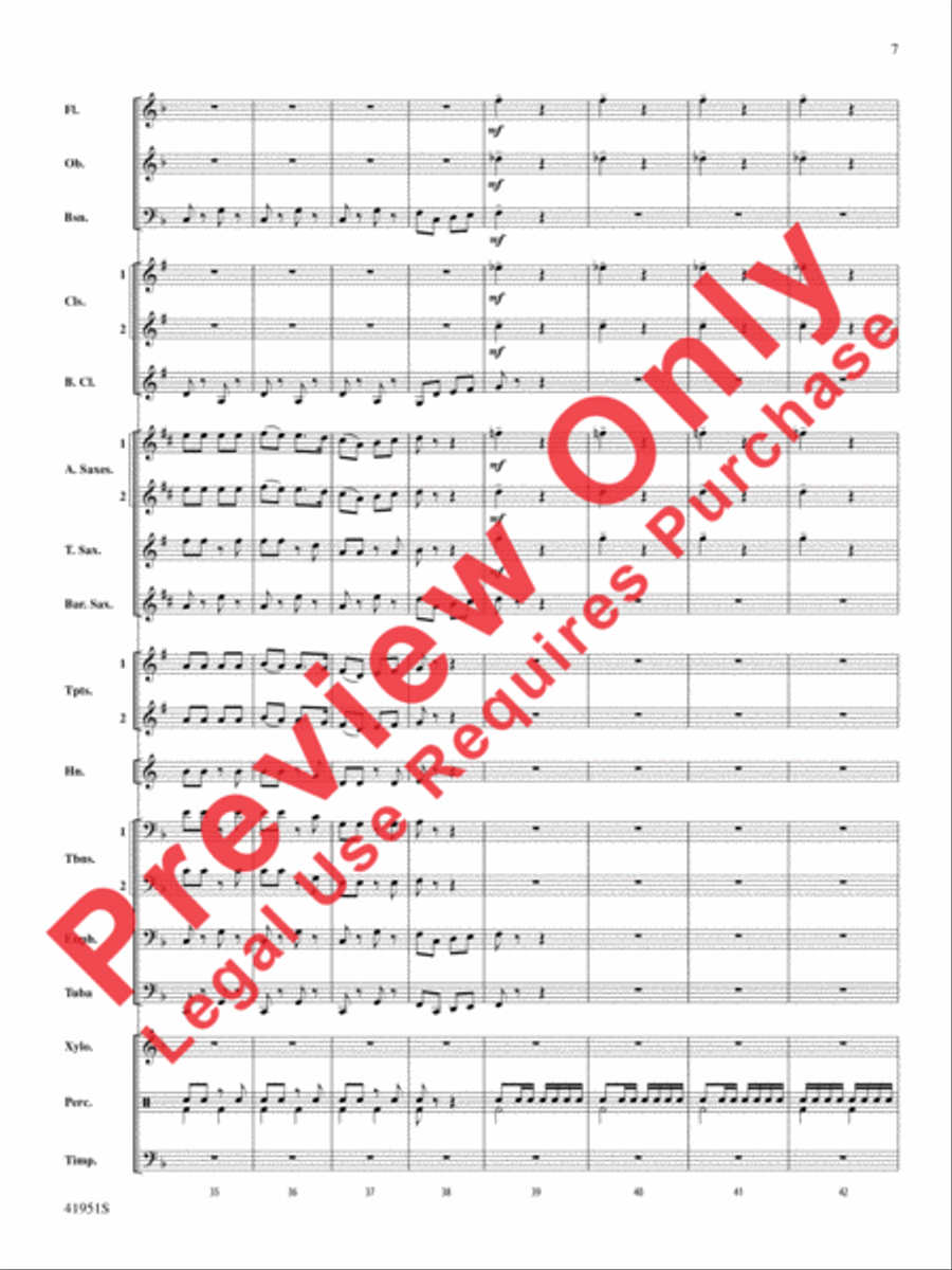 Hobo Train Concert Band scores gallery preview page 8