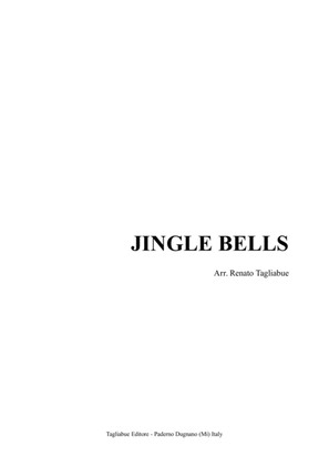 Book cover for JINGLE BELLS - Arr. for Clarinet (or any instrument in Bb) (+Lyrics) and Piano