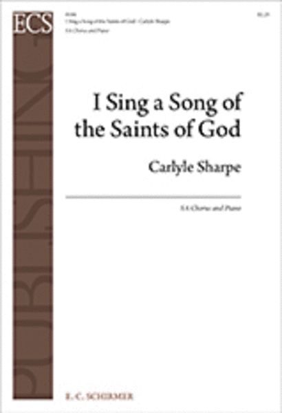 I Sing a Song of the Saints of God image number null