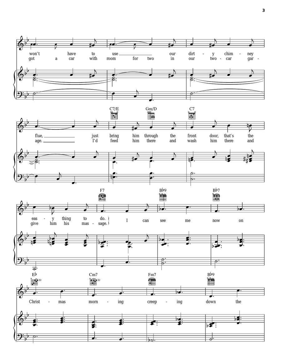 I Want A Hippopotamus For Christmas (Hippo The Hero) Piano, Vocal, Guitar scores gallery preview page 3