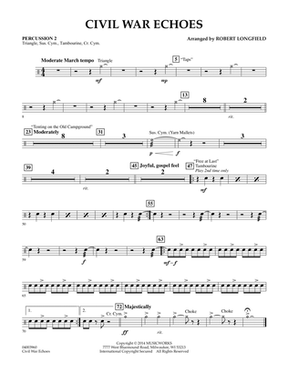 Civil War Echoes - Percussion 2