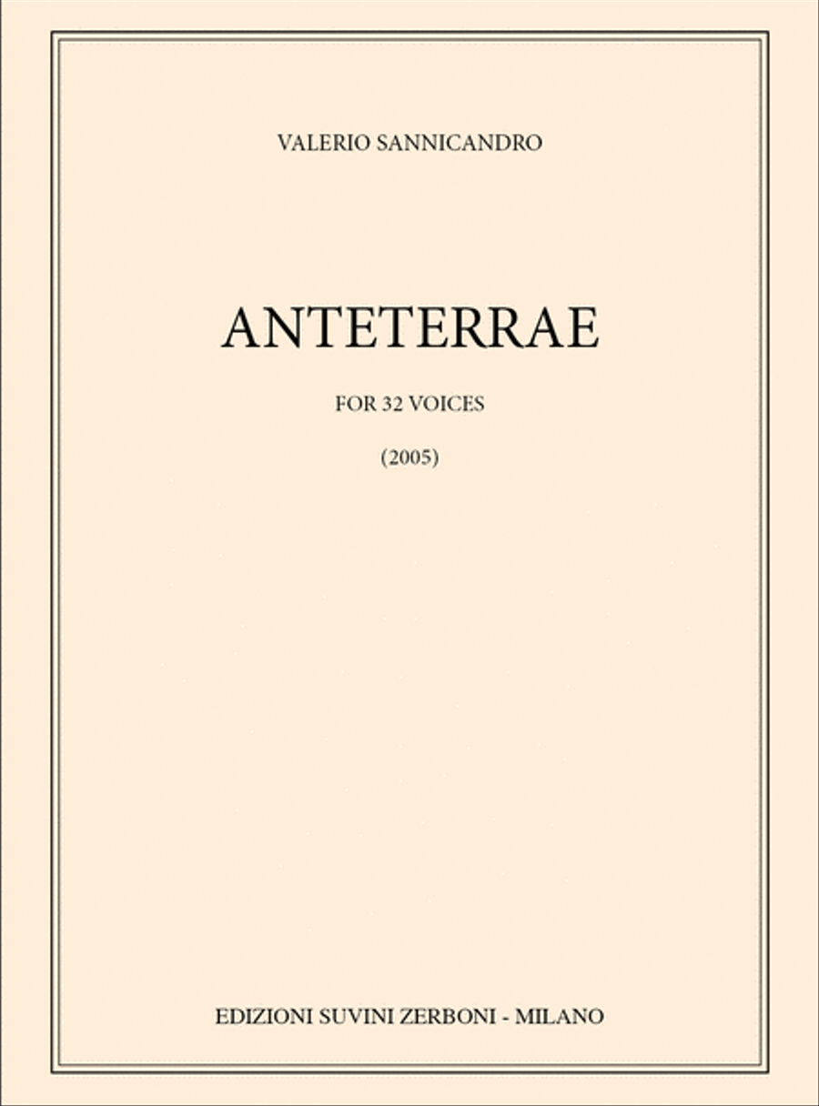 Anteterrae Score scores gallery preview page 1