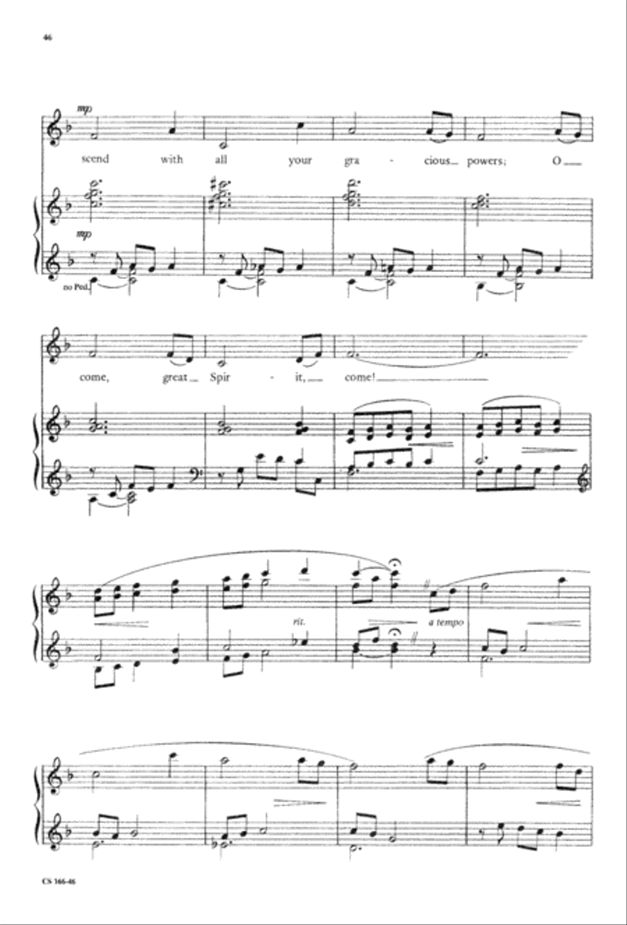 Sacred Anthem Book 3-Part scores gallery preview page 48