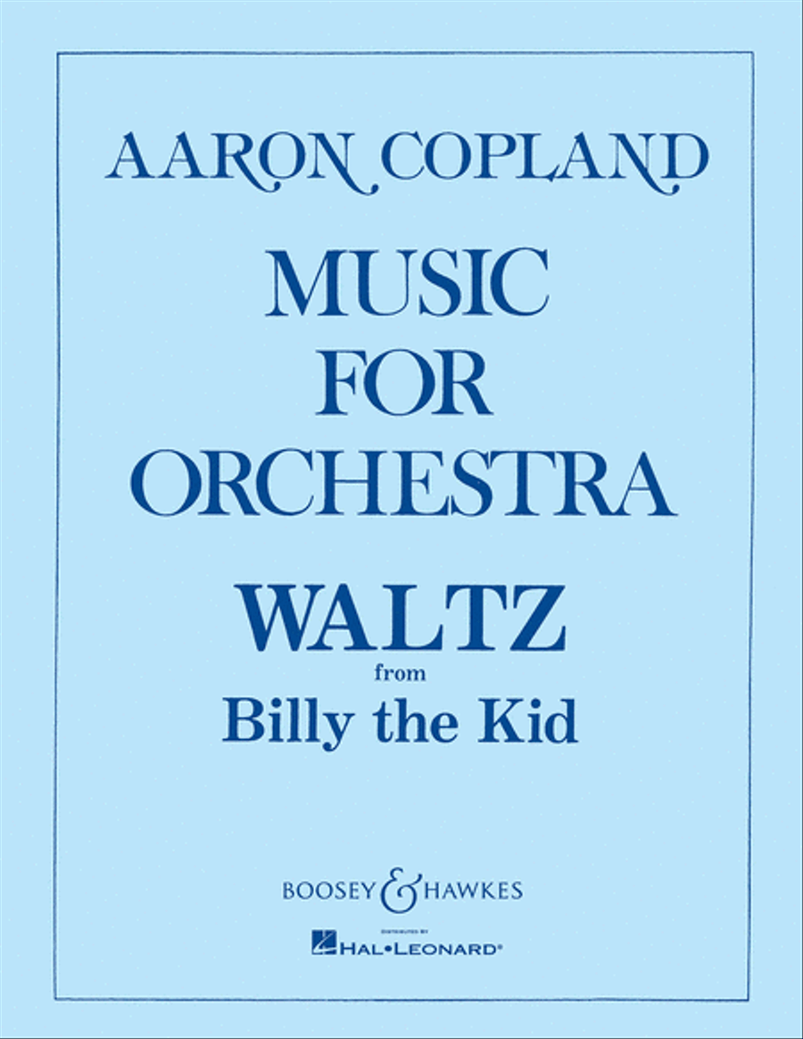 Waltz from Billy the Kid Waltz from Billy the Kid Orchestra scores gallery preview page 1